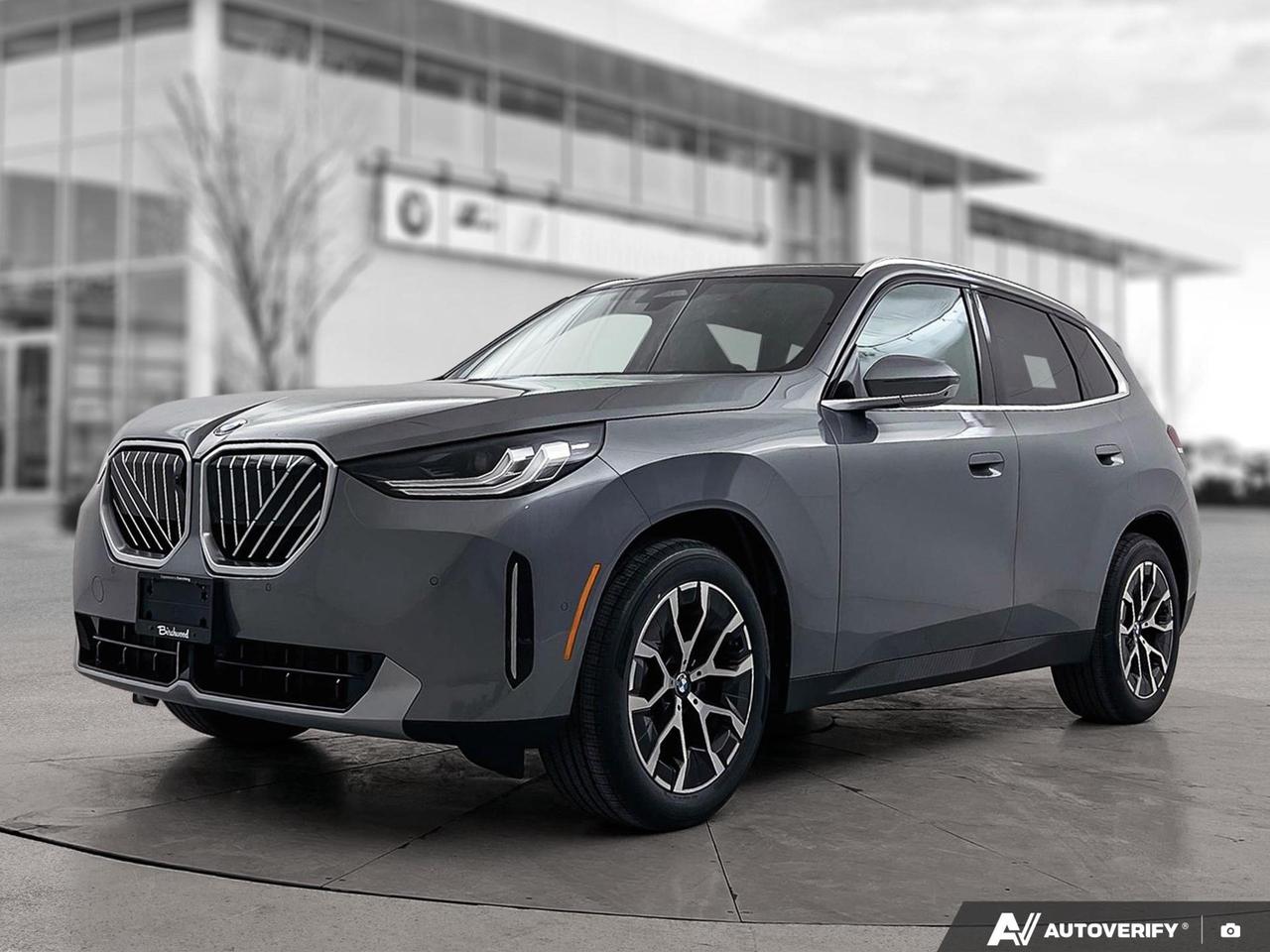 Experience the future of luxury SUVs with the 2026 BMW X3 30 xDrive. This cutting-edge vehicle combines style, performance, and advanced technology to deliver an unparalleled driving experience.

- Sky Lounge Panoramic Sunroof for an immersive open-air feel
- Innovative Skyscraper Grey Metallic exterior with Espresso Brown interior
- Premium Package for enhanced comfort and convenience
- Wireless Android Auto and Apple CarPlay integration
- Advanced safety features including Blind Spot Detection and Collision Mitigation
- Efficient 2.0L 4-cylinder engine with All-Wheel Drive
- Sport seats with perforated & quilted Veganza upholstery

Ready to elevate your driving experience? Reserve your 2026 BMW X3 30 xDrive today or contact Birchwood BMW for more information. Schedule a test drive to feel the power and luxury for yourself. The future of driving is here  dont miss your chance to be part of it.
At Birchwood BMW we know that experience is everything - thats why weve been voted #1 BMW Store in Canada for Customer Satisfaction for the past 3 years.  

Visit us today and see for yourself why were the top-rated luxury dealer in Manitoba on Google. Book your appointment at 204-452-7799. Dealer Permit #9740
Dealer permit #9740