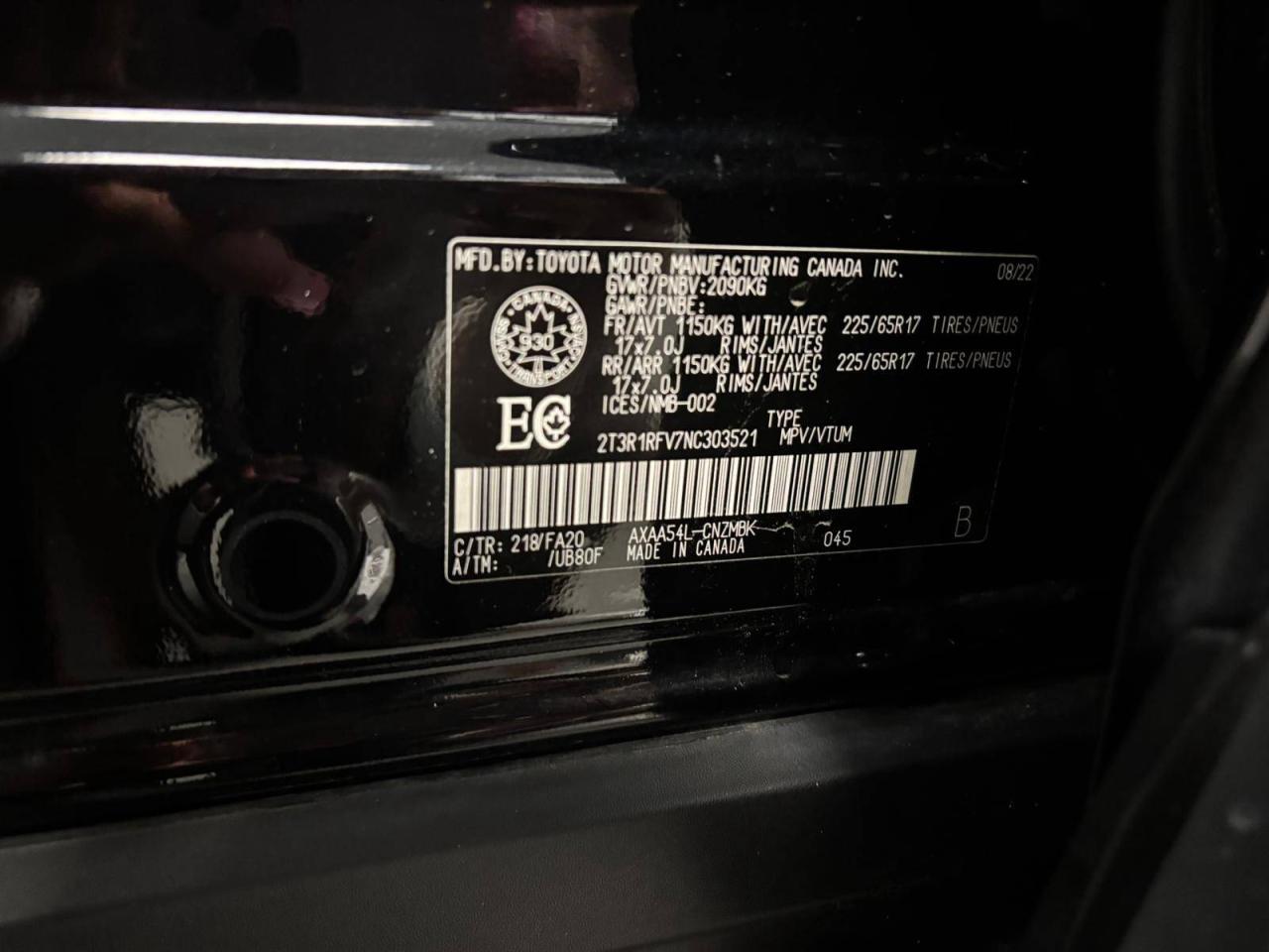 2022 Toyota RAV4 XLE AWD REBUILT 16 SERVICE RECORDS Photo