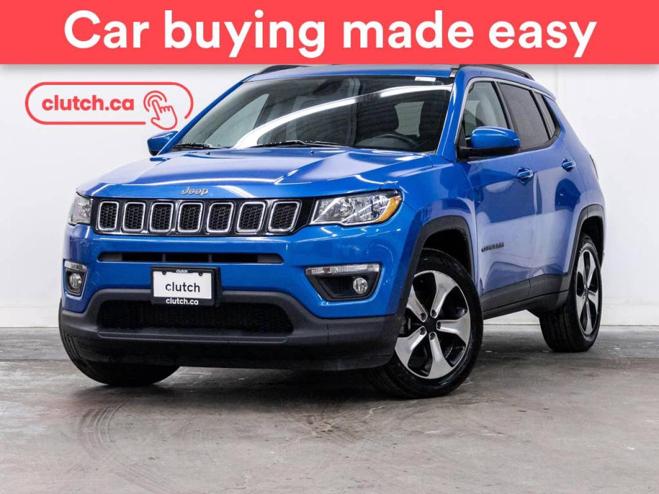 Used 2019 Jeep Compass North 4x4 w/Apple CarPlay, Heated Front Seats, Backup Cam for sale in Toronto, ON