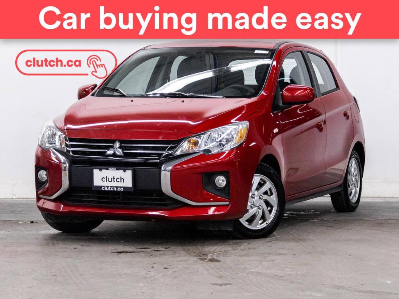 Used 2024 Mitsubishi Mirage ES w/ Apple CarPlay & Android Auto, Heated Front Seats, Rearview Cam for sale in Toronto, ON
