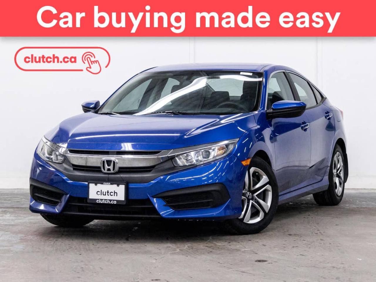 Used 2018 Honda Civic LX w/ Front Heated Seats, Rearview Cam, Cruise Control for sale in Toronto, ON