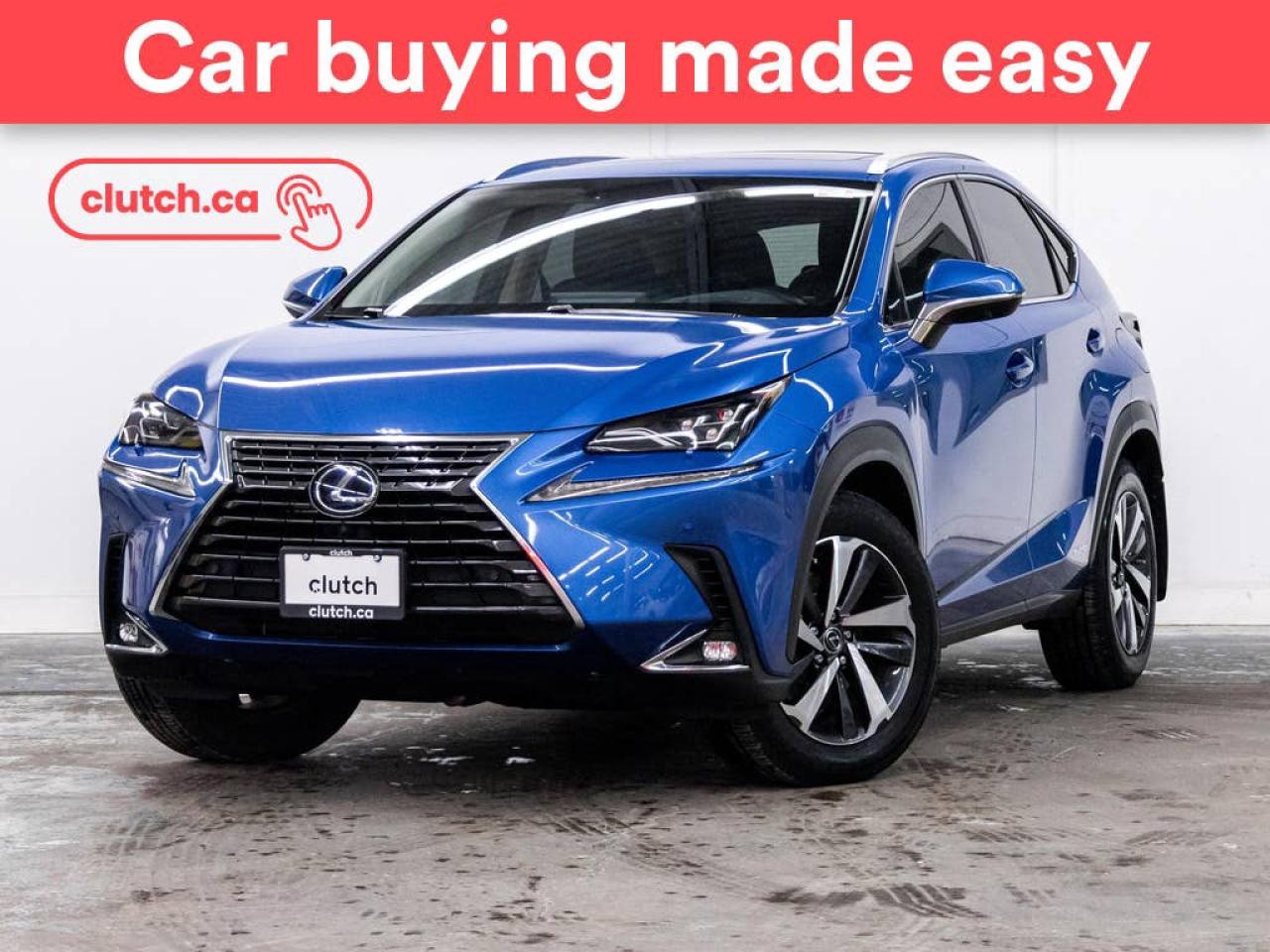 Used 2020 Lexus NX 300h AWD w/ Apple CarPlay & Android Auto, Power Moonroof, Nav for sale in Toronto, ON