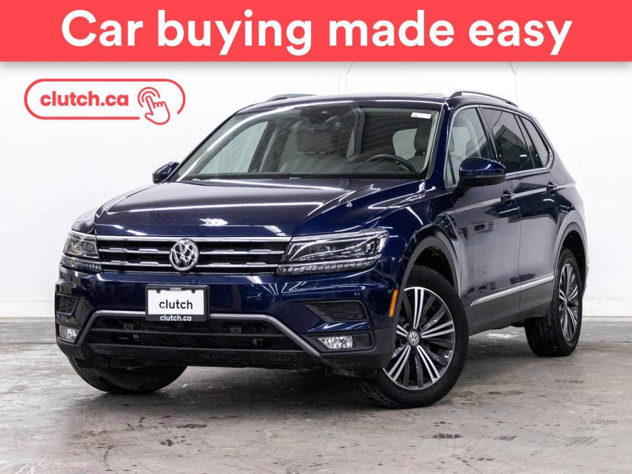 Used 2021 Volkswagen Tiguan Highline AWD w/Apple CarPlay & Android Auto, Heated Front Seats, Backup Cam for sale in Toronto, ON