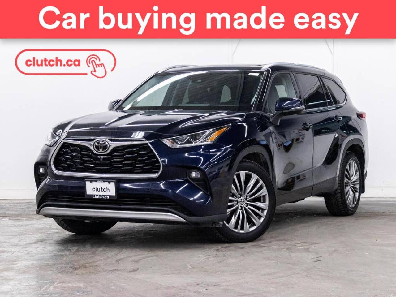 Used 2020 Toyota Highlander Platinum AWD w/Apple CarPlay & Android Auto, Heated Front Seats, Backup Cam for sale in Toronto, ON