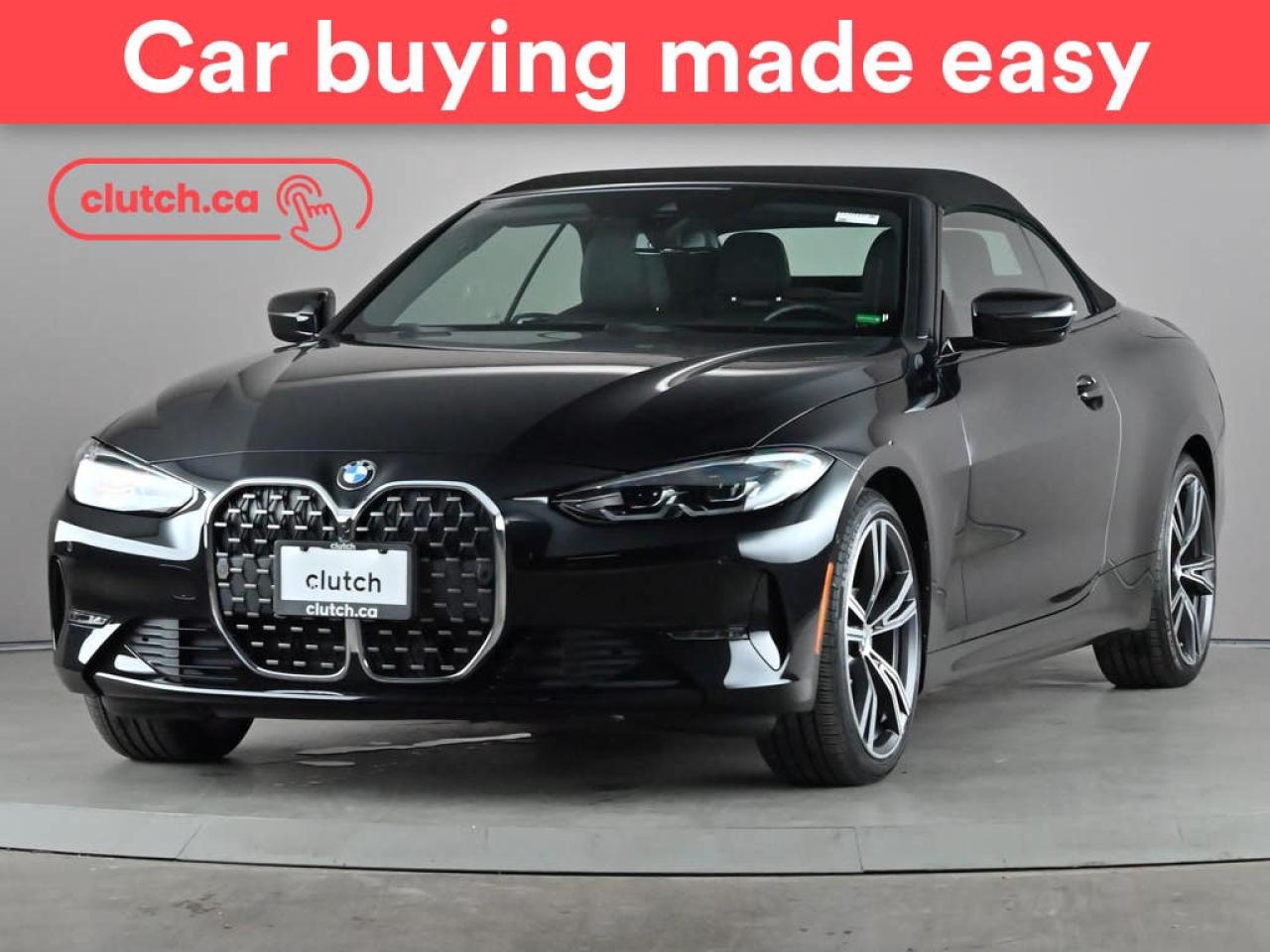 Used 2024 BMW 4 Series 430i xDrive Coupe AWD w/ Apple CarPlay, Heated Front Seats, Rearview Cam for sale in Toronto, ON
