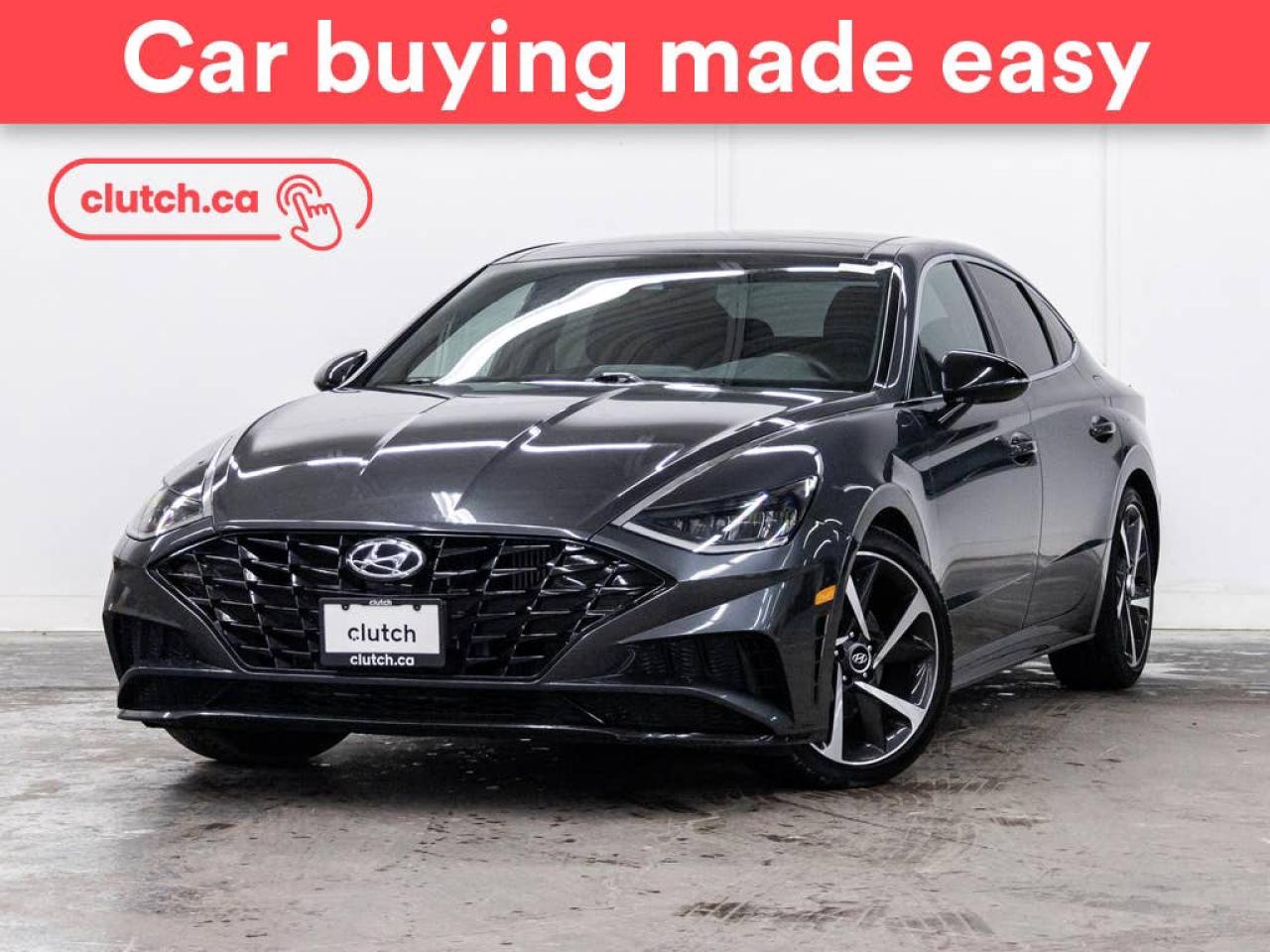 Used 2021 Hyundai Sonata Sport w/ Apple CarPlay & Android Auto, Sunroof, Heated Front Seats for sale in Toronto, ON