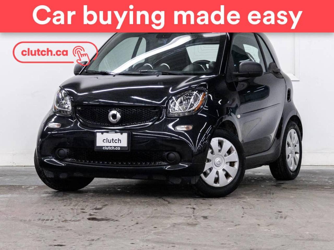 Used 2016 Smart fortwo Pure w/ Cruise Control, A/C, 12V for sale in Toronto, ON