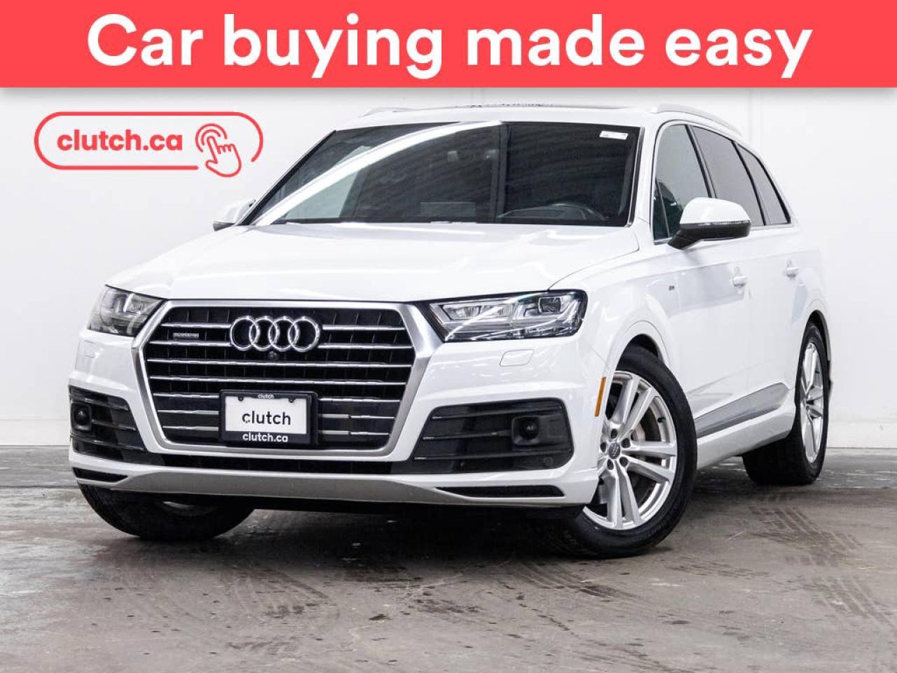 Used 2017 Audi Q7 3.0T Technik AWD w/Apple CarPlay, Heated Front Seats, Backup Cam for sale in Toronto, ON