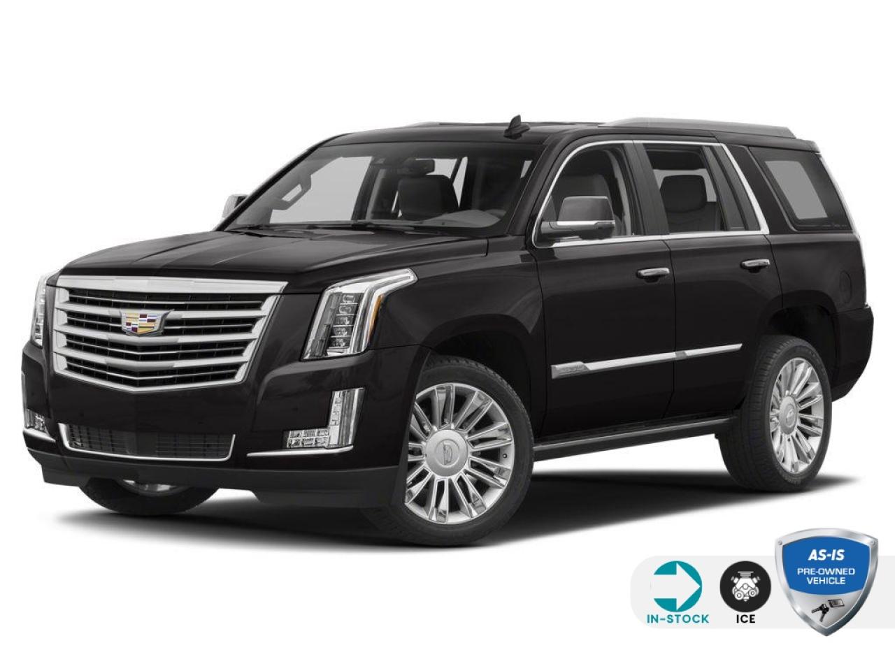 Used 2017 Cadillac Escalade Platinum INCOMING TRADE | ACCIDENT FREE | PLATINUM TRIM | A for sale in Oakville, ON