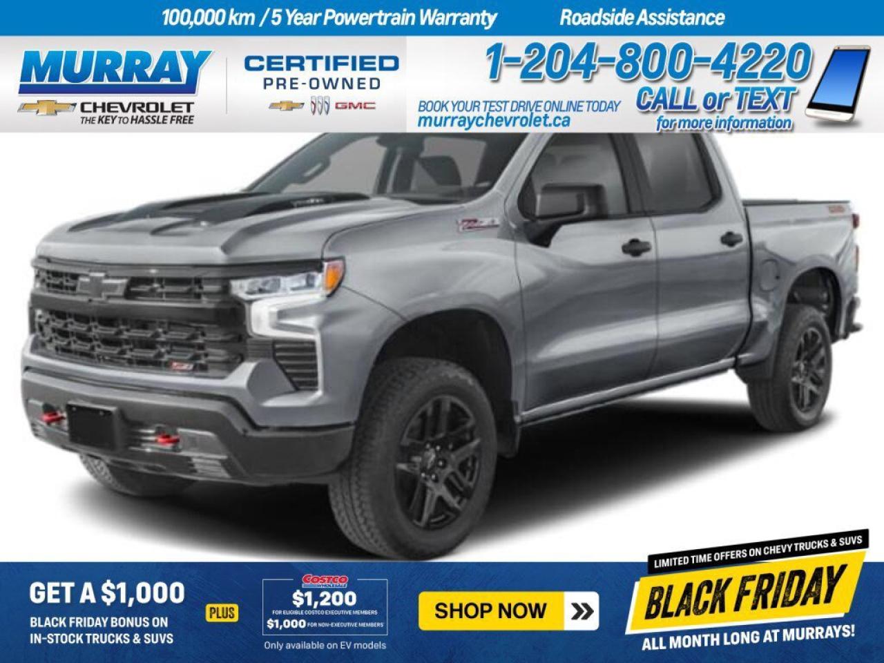 New 2026 Chevrolet Silverado 1500 LT Trail Boss for sale in Winnipeg, MB