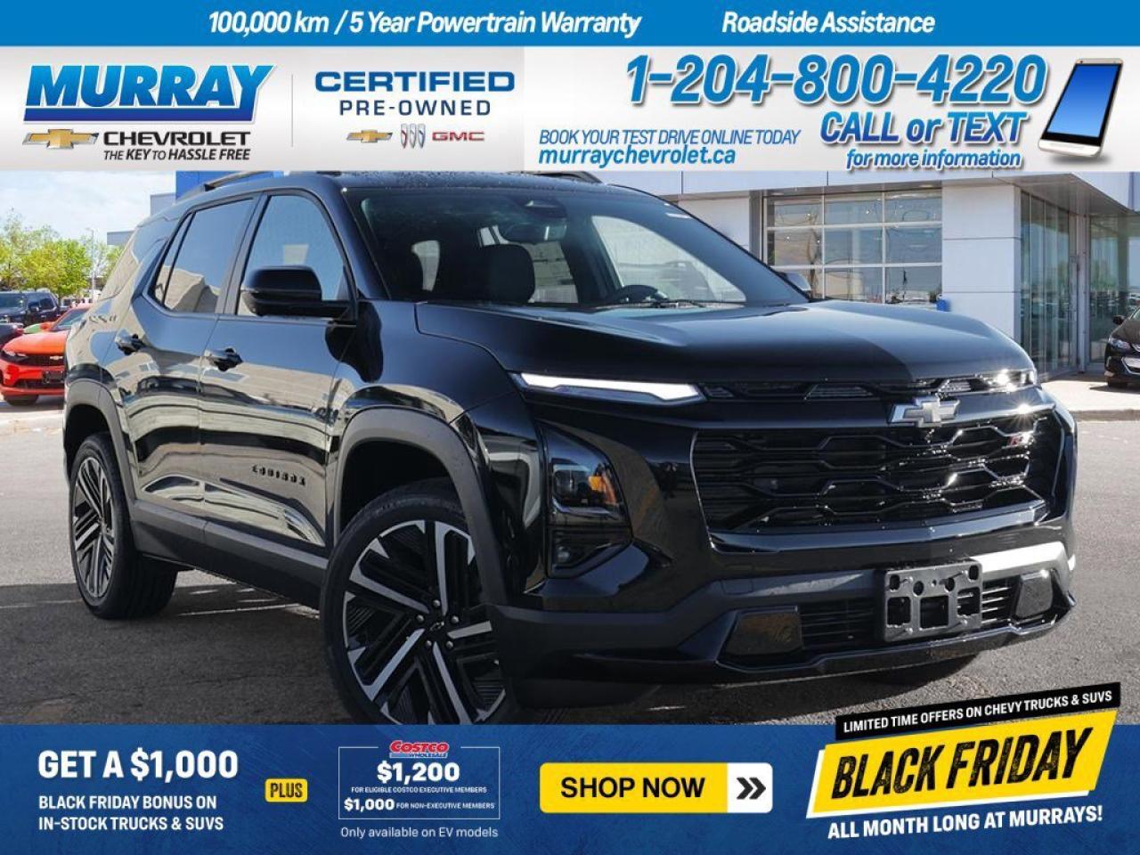 New 2026 Chevrolet Equinox AWD RS for sale in Winnipeg, MB