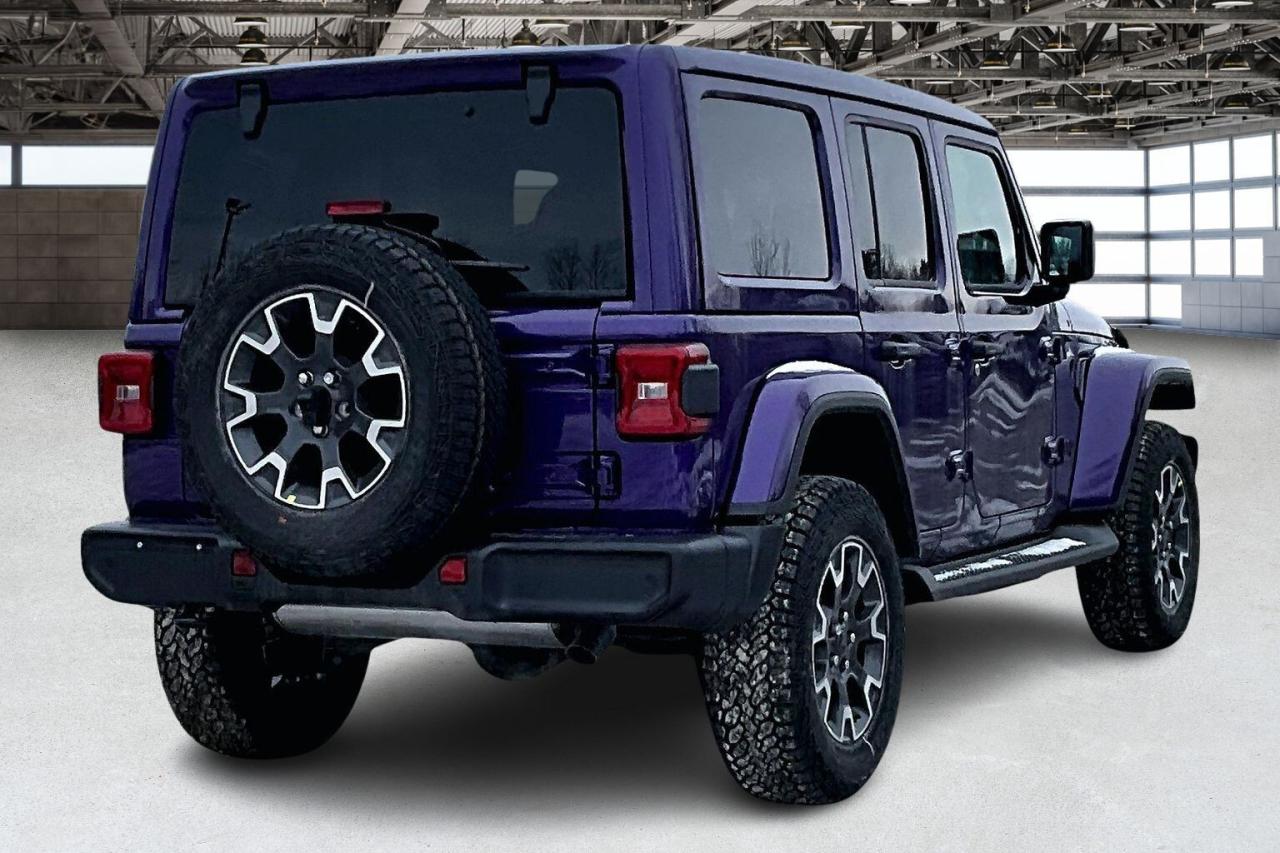2026 Jeep Wrangler SAHARA 4DR  Sky-Top | Leather | Nav | PURPLE REIGN Photo