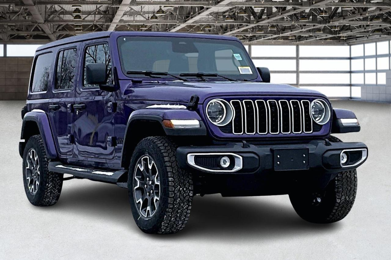2026 Jeep Wrangler SAHARA 4DR  Sky-Top | Leather | Nav | PURPLE REIGN Photo