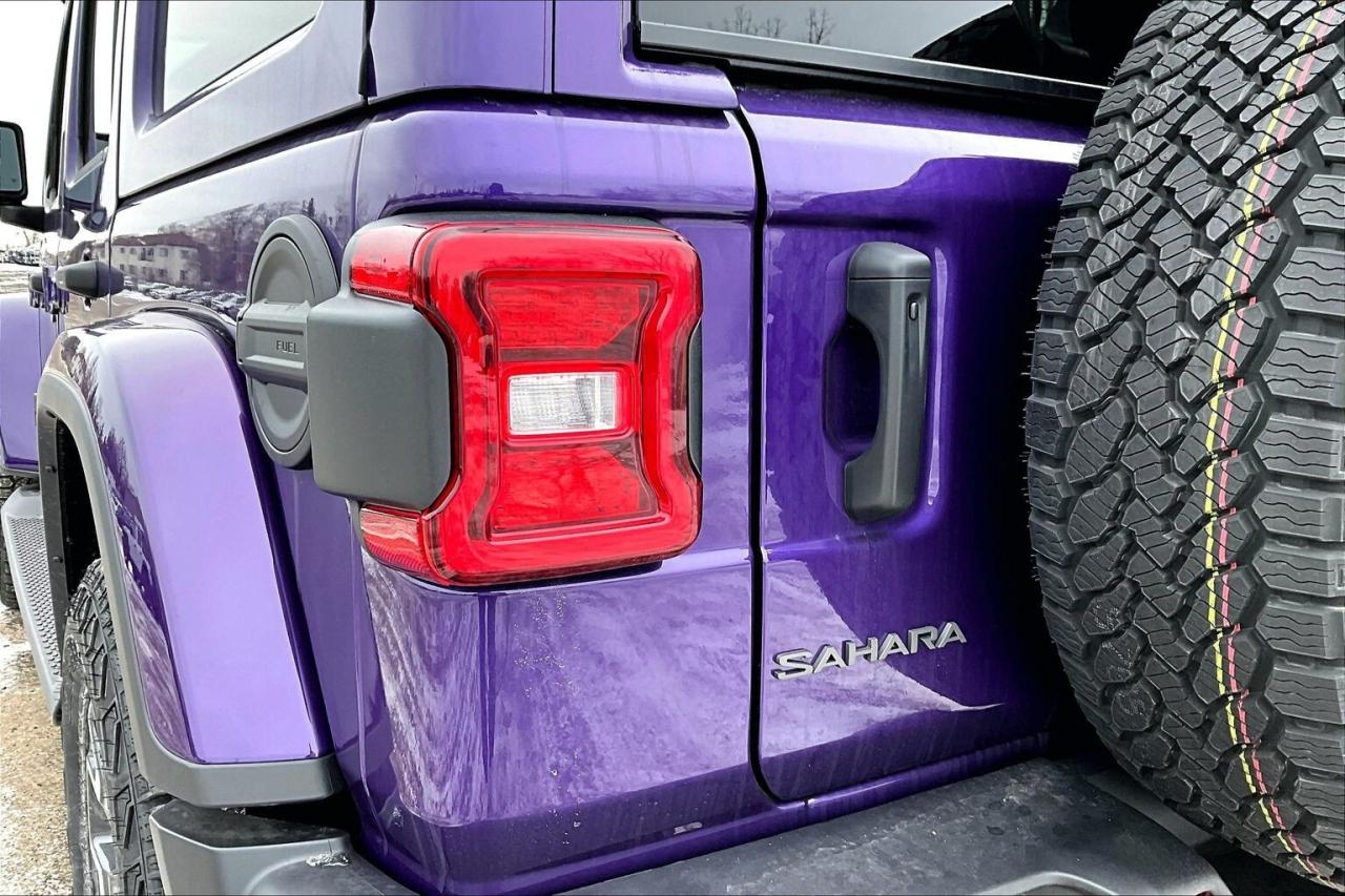 2026 Jeep Wrangler SAHARA 4DR  Sky-Top | Leather | Nav | PURPLE REIGN Photo