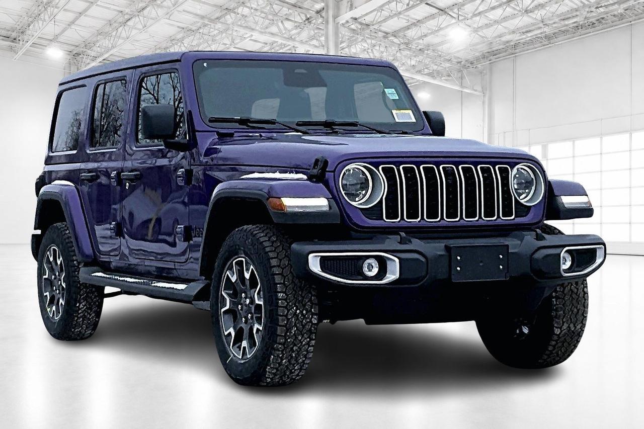2026 Jeep Wrangler SAHARA 4DR  Sky-Top | Leather | Nav | PURPLE REIGN Photo