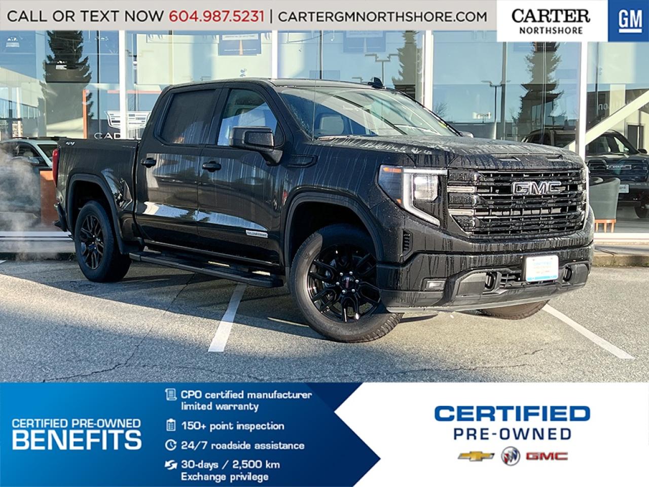 Used 2024 GMC Sierra 1500 ELEVATION 4WD | Trailer Pkg/High Cap Suspension for sale in North Vancouver, BC