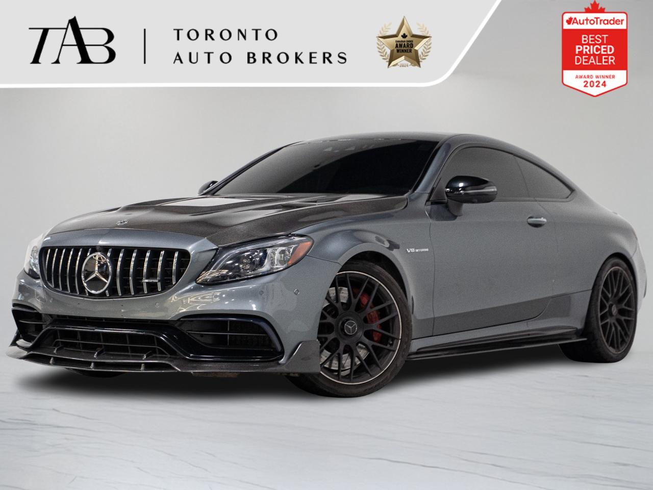 Used 2021 Mercedes-Benz C-Class 63 S | COUPE | PREMIUM PKG | CARBON HOOD for sale in Vaughan, ON