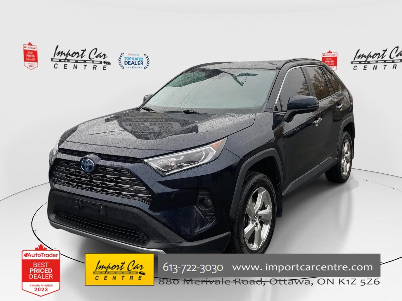 Used 2020 Toyota RAV4 Hybrid Limited HYBRID, LIMITED, SOFTEX, ROOF, JBL SOUND, for sale in Ottawa, ON