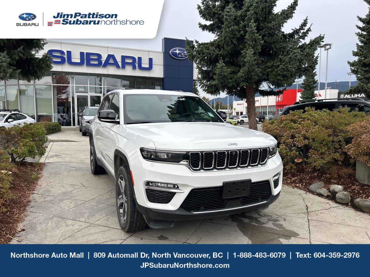 Used 2022 Jeep Grand Cherokee 4xe Limited // Plug In Hybrid // 4x4 for sale in North Vancouver, BC