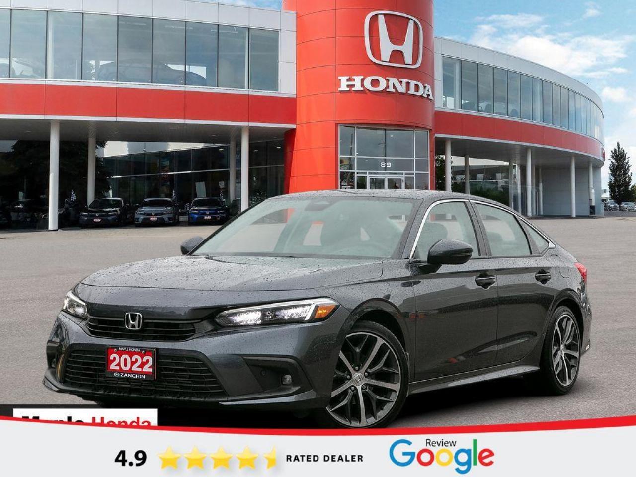 Used 2022 Honda Civic Sedan Leather Seats| Sunroof| Heated Seats| Auto Start| for sale in Vaughan, ON