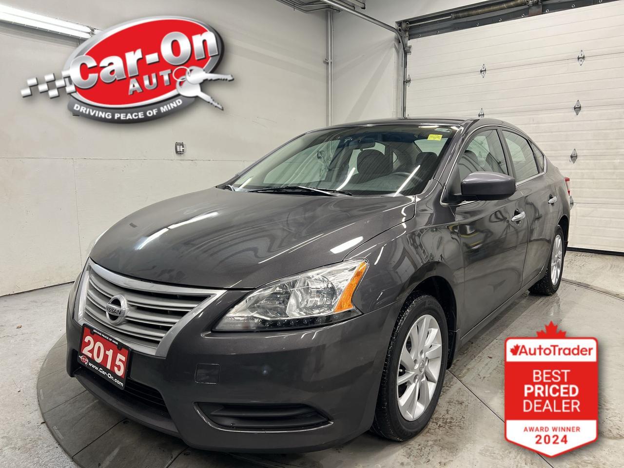 2015 Nissan Sentra SV |CERTIFIED LOW KMS! |HTD SEATS | REAR CAM | A/C Photo0