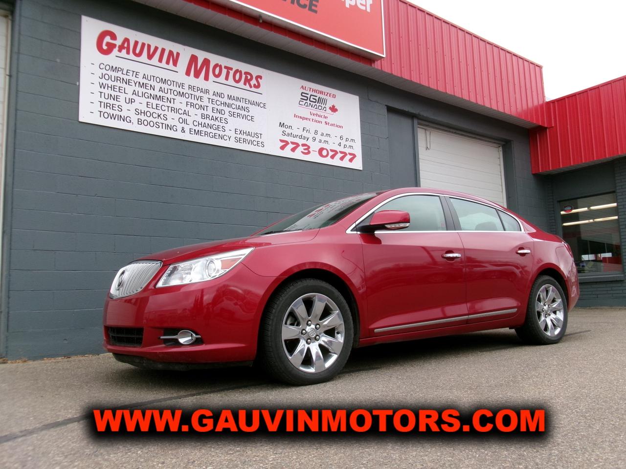 Used 2012 Buick LaCrosse Loaded AWD Ultra Luxury , Clean History, Local Car for sale in Swift Current, SK