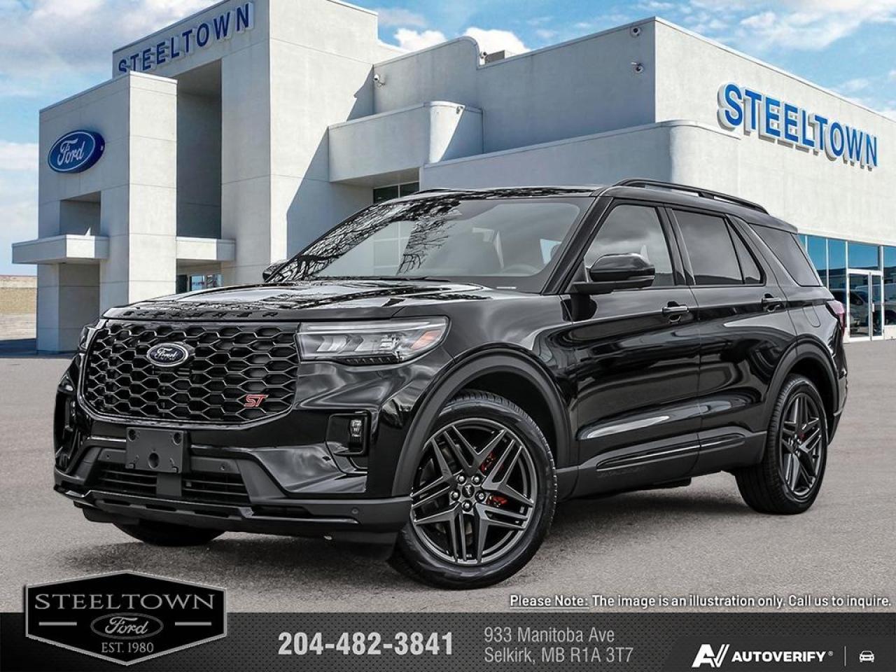 New 2026 Ford Explorer ST 4WD for sale in Selkirk, MB