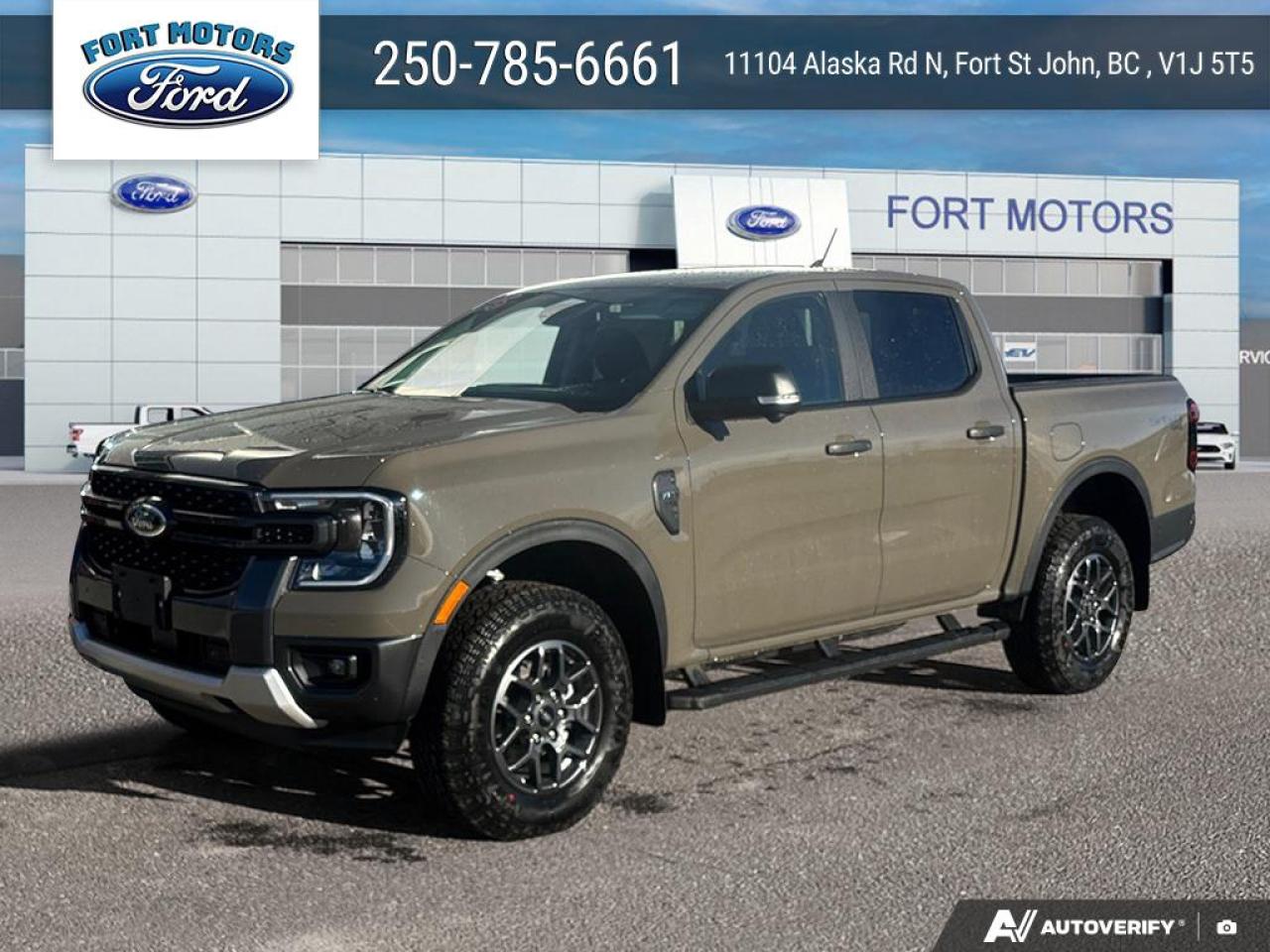 New 2025 Ford Ranger XLT for sale in Fort St John, BC