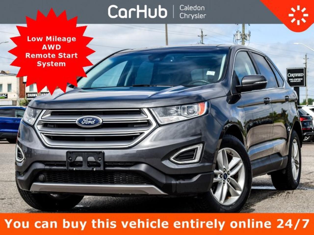 2018 Ford Edge SEL AWD Navigation Pano Sunroof Heated Front Seats Blind Spot Photo0