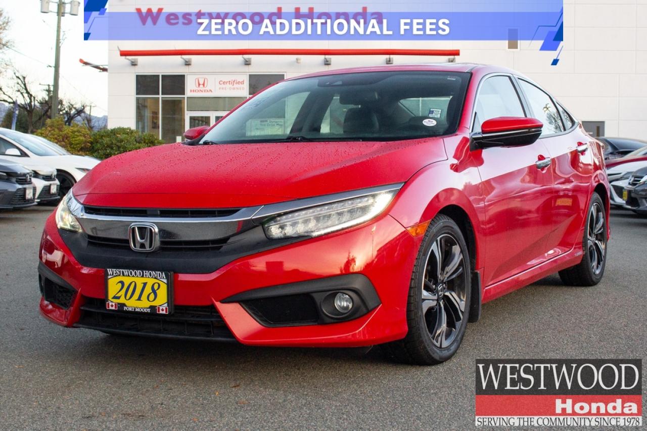 Used 2018 Honda Civic Sedan Touring for sale in Port Moody, BC