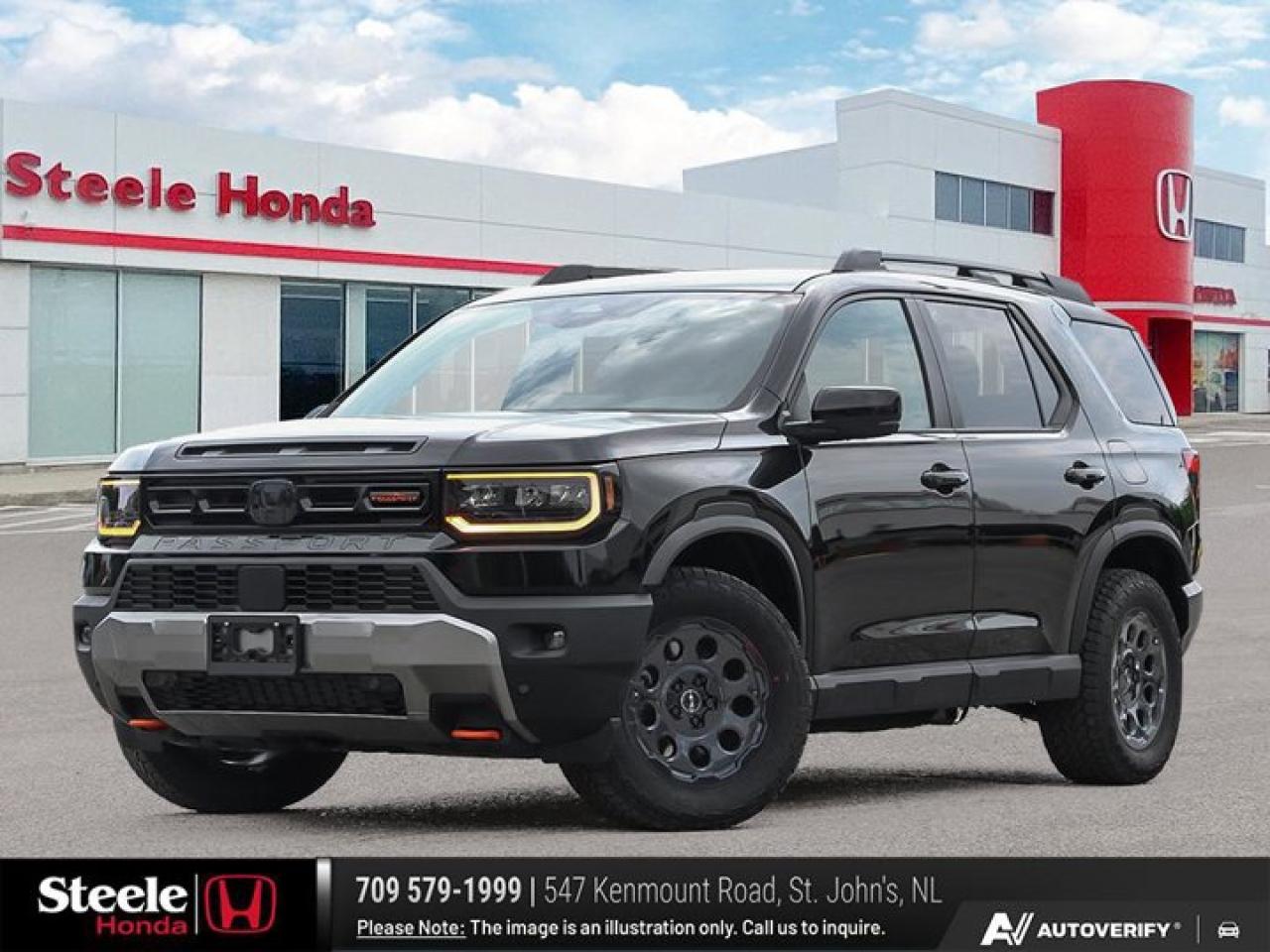 New 2026 Honda Passport TrailSport Touring Blackout for sale in St. John's, NL