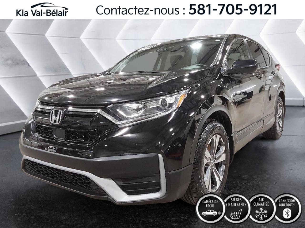 Used 2021 Honda CR-V LX *FWD *TURBO *190HP *CAMÉRA *CARPLAY *SIÈGES CHAUFF for sale in Québec, QC