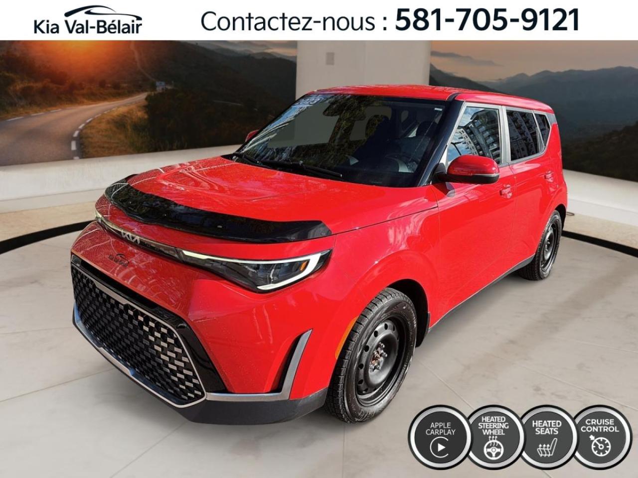 Used 2023 Kia Soul EX *CAMERA *CARPLAY *SIEGES/VOLANT CHAUFF *ANGLES MORTS for sale in Québec, QC