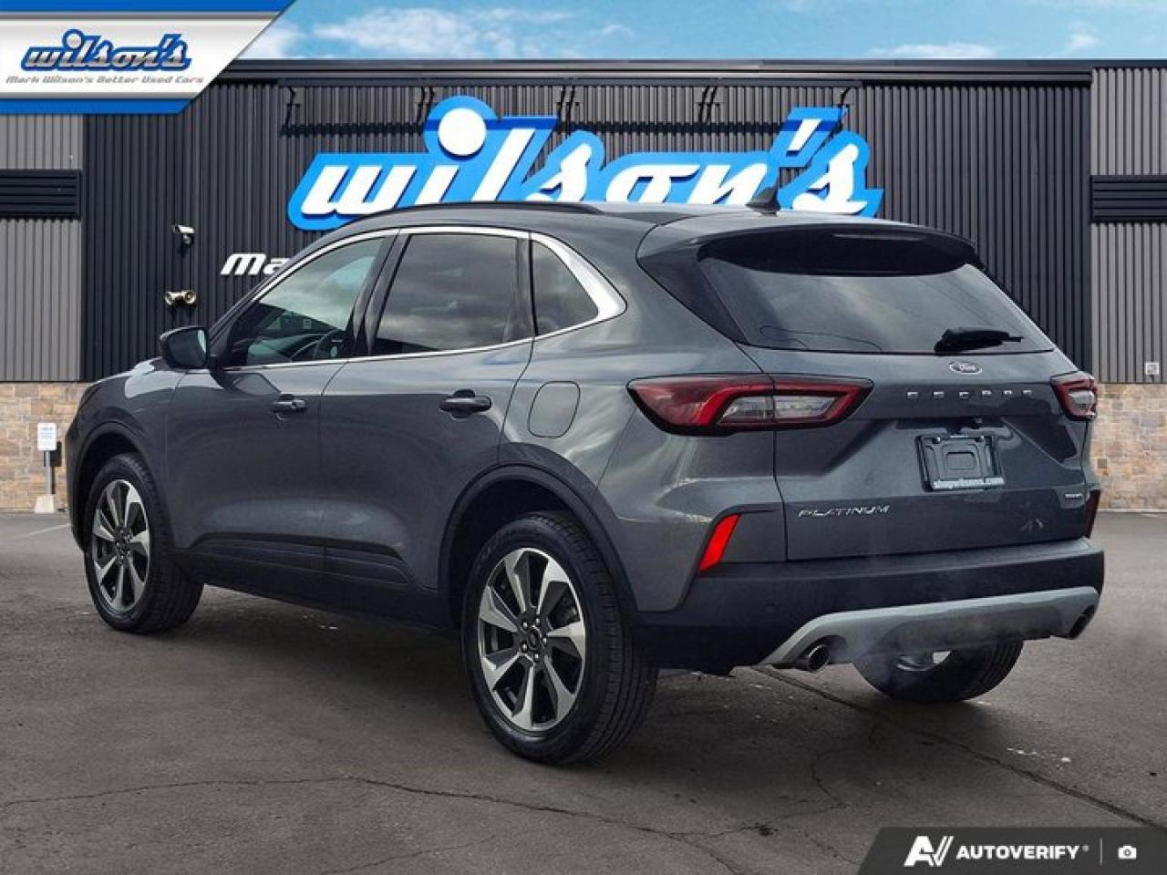 2024 Ford Escape Platinum AWD | 2.0L 4 Cyl | Leather | Adaptive Cruise | Heated Wheel + Seats | Remote Start & More ! Photo