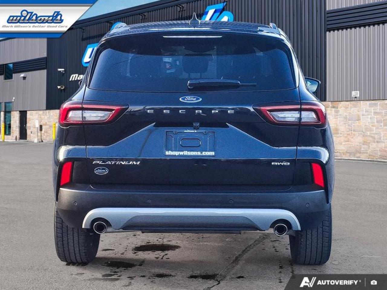 2024 Ford Escape Platinum AWD | 2.0L 4 Cyl | Leather | Adaptive Cruise | Heated Wheel + Seats | Remote Start & More ! Photo
