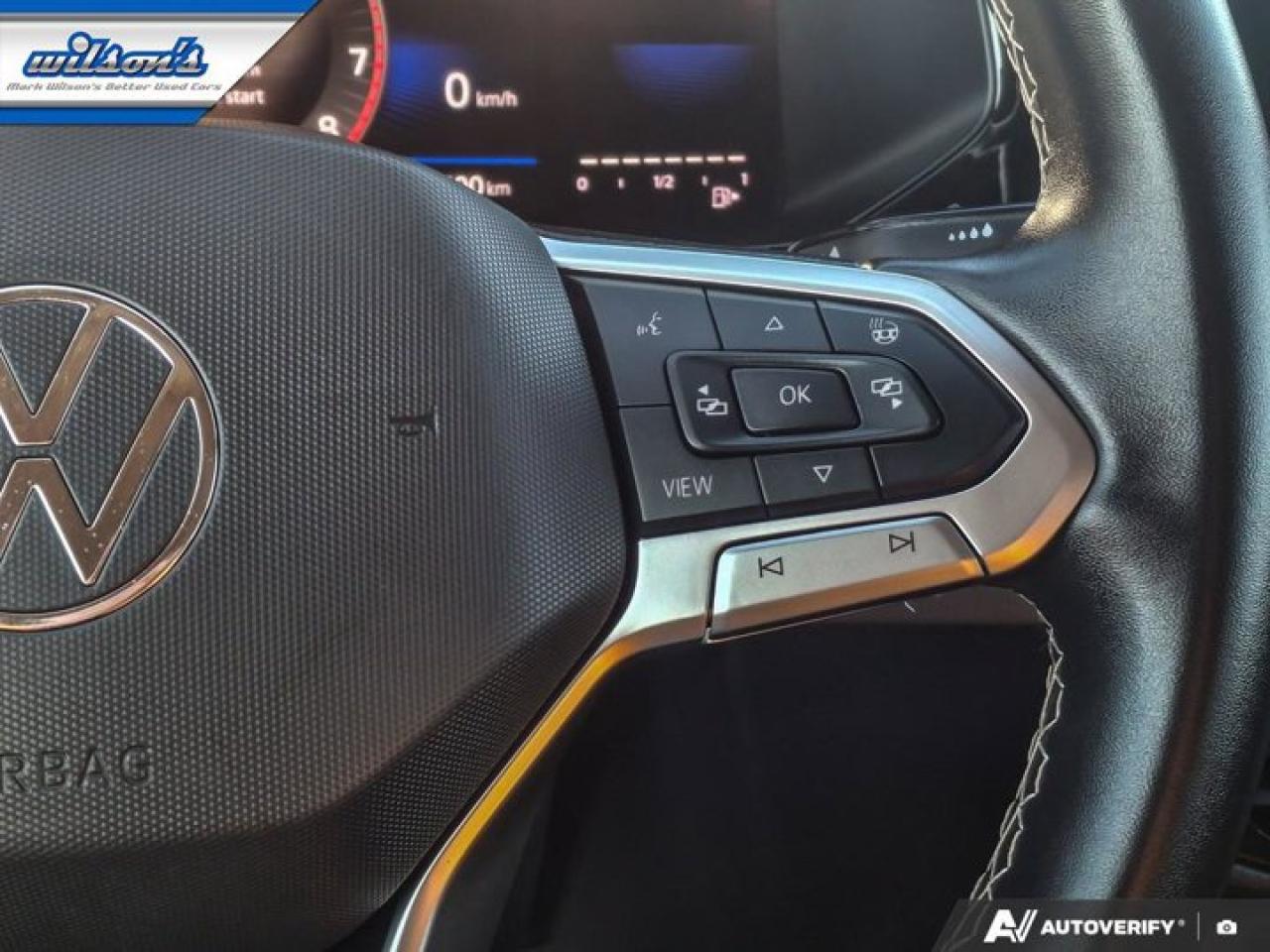 2024 Volkswagen Taos Comfortline | Panoramic Sunroof | Adaptive Cruise | Heated Wheel + Seats | CarPlay & More ! Photo