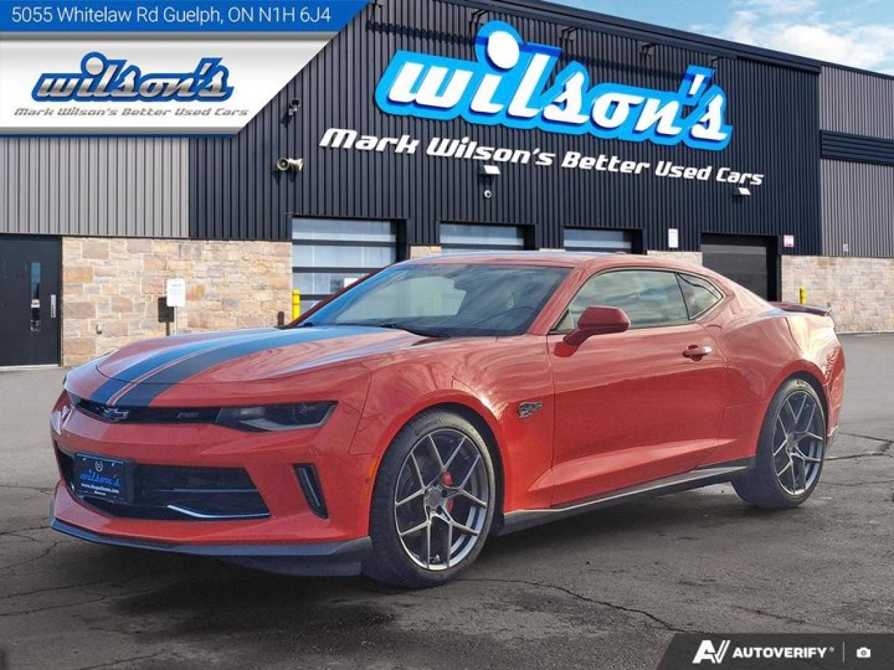 Used 2018 Chevrolet Camaro 2LT Hot Wheels Edition! V6 | Heads Up Display | Sunroof | BOSE | Heated & Ventilated Leather Seats | for sale in Guelph, ON