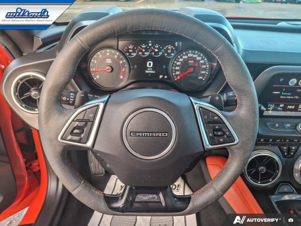 2018 Chevrolet Camaro 2LT Hot Wheels Edition! V6 | Heads Up Display | Sunroof | BOSE | Heated & Ventilated Leather Seats | Photo