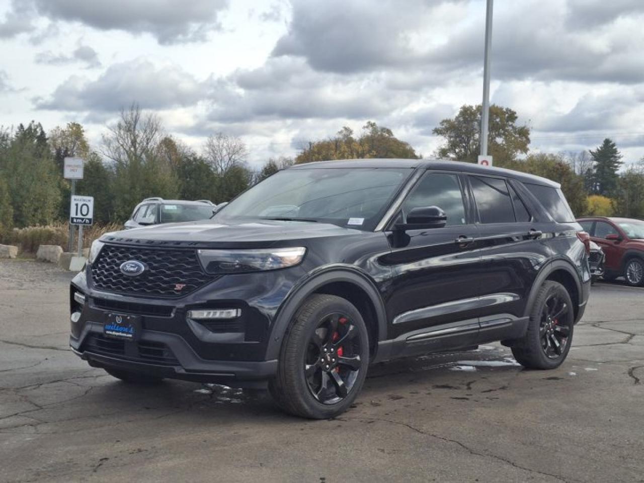 Used 2022 Ford Explorer ST 4WD | Split Leather Buckets | Pano Roof | Heated + Cooled Seats | Heated Steering | and More ! for sale in Guelph, ON