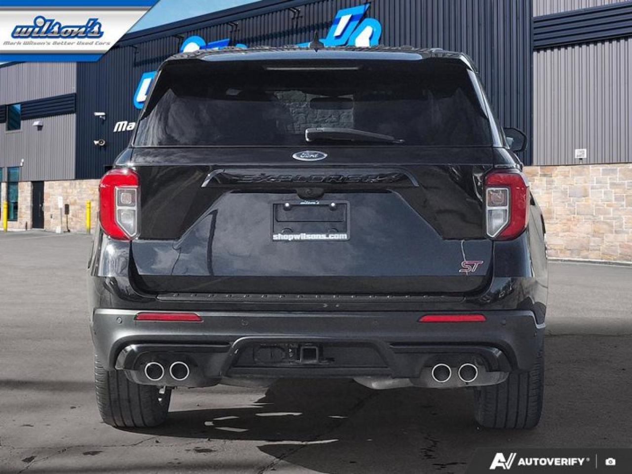 2022 Ford Explorer ST 4WD | Split Leather Buckets | Pano Roof | Heated + Cooled Seats | Heated Steering | and More ! Photo