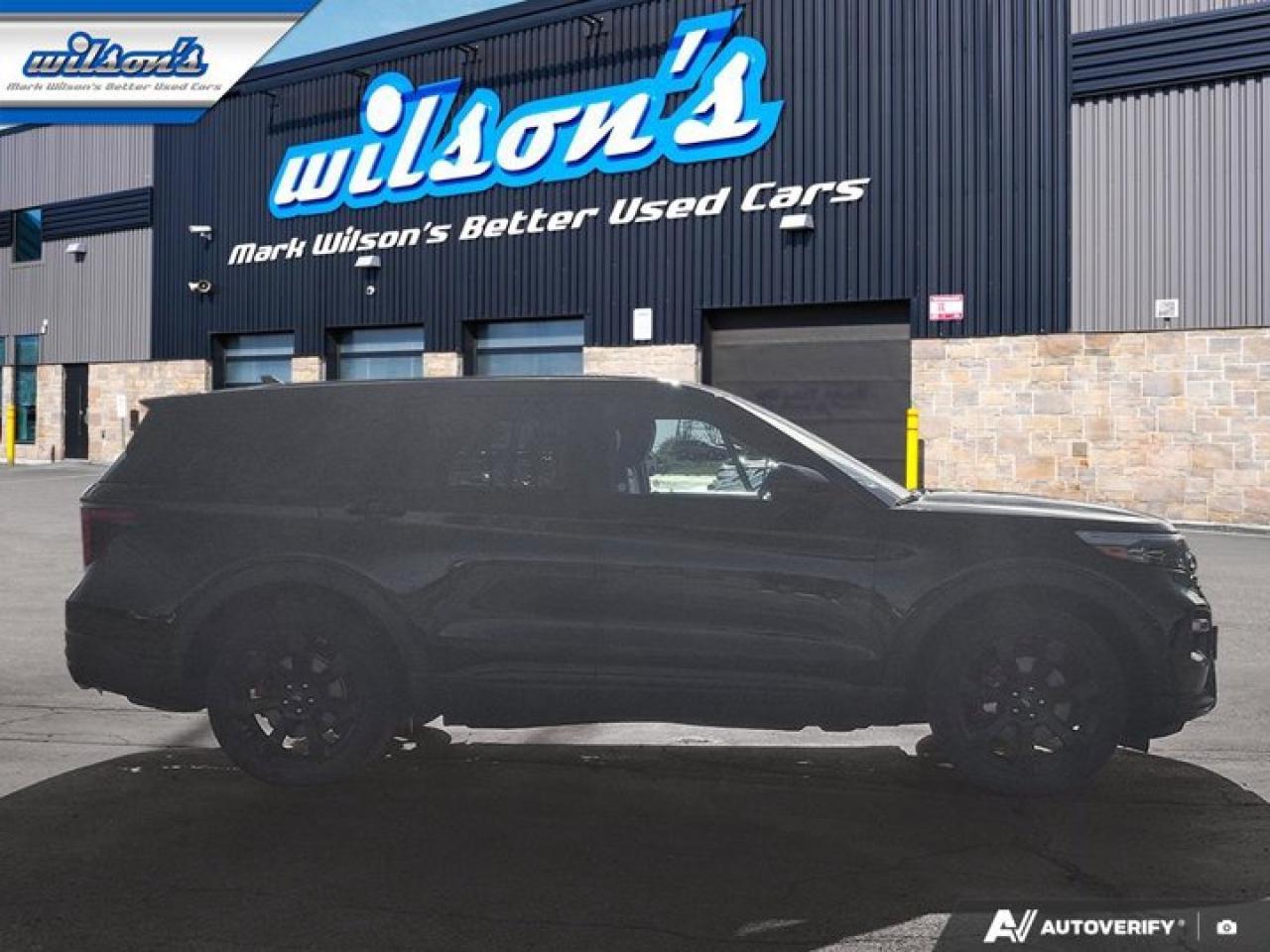 2022 Ford Explorer ST 4WD | Split Leather Buckets | Pano Roof | Heated + Cooled Seats | Heated Steering | and More ! Photo