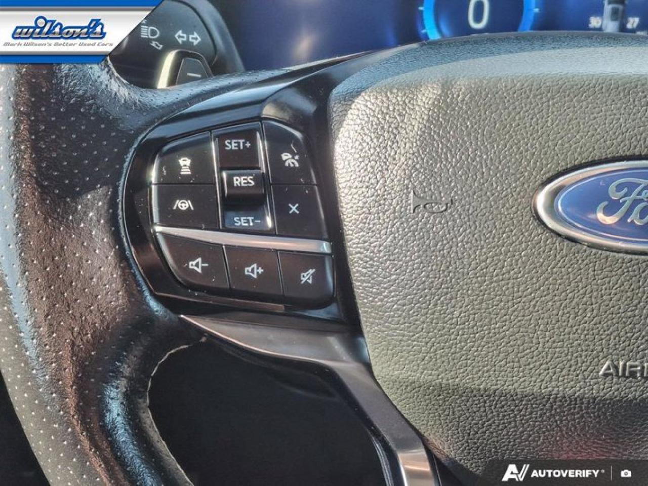 2022 Ford Explorer ST 4WD | Split Leather Buckets | Pano Roof | Heated + Cooled Seats | Heated Steering | and More ! Photo