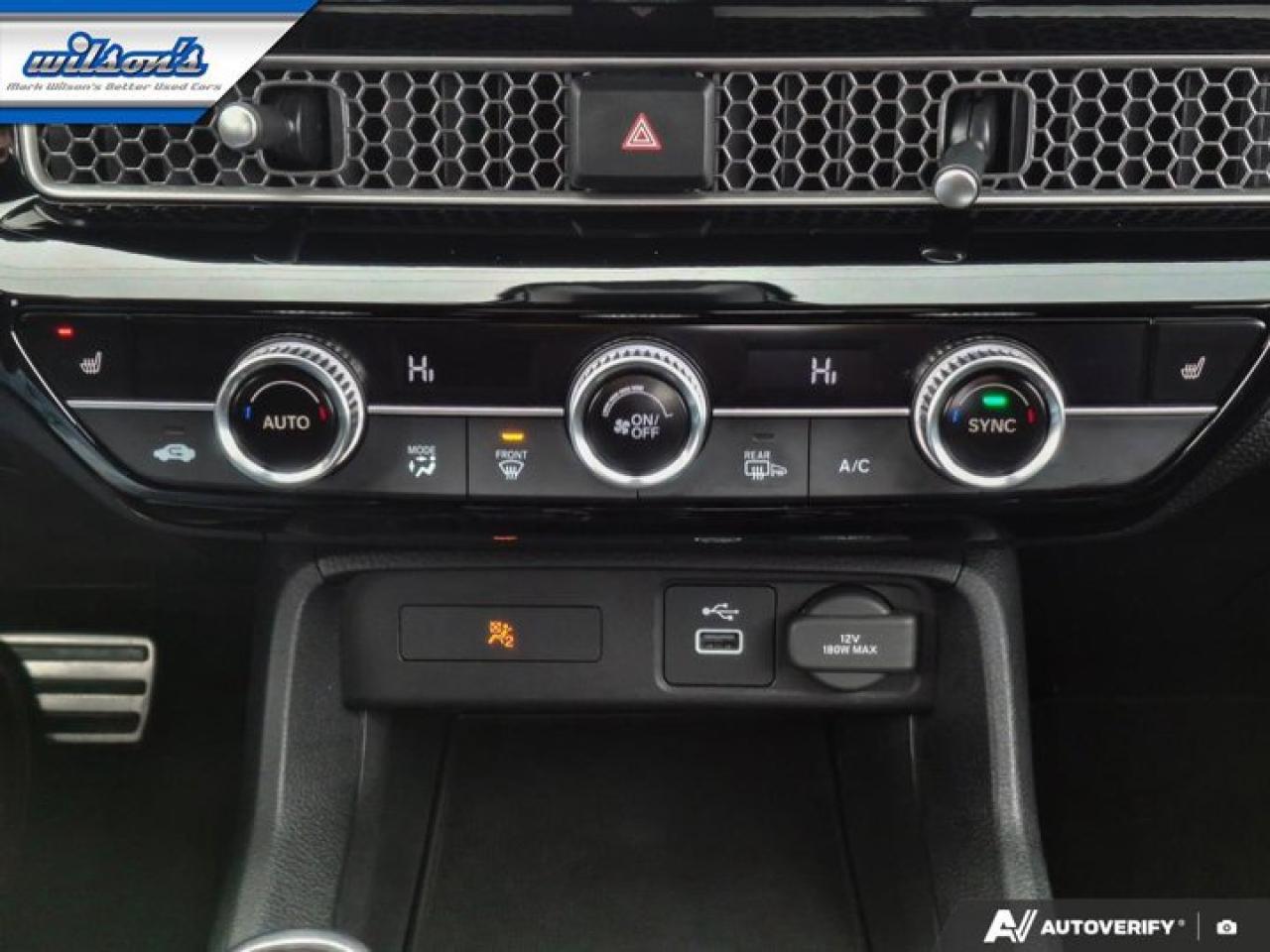 2022 Honda Civic Sedan Sport Sedan | Sunroof | Heated Wheel + Seats | Adaptive Cruise | CarPlay + Android | Rear Cam & More Photo