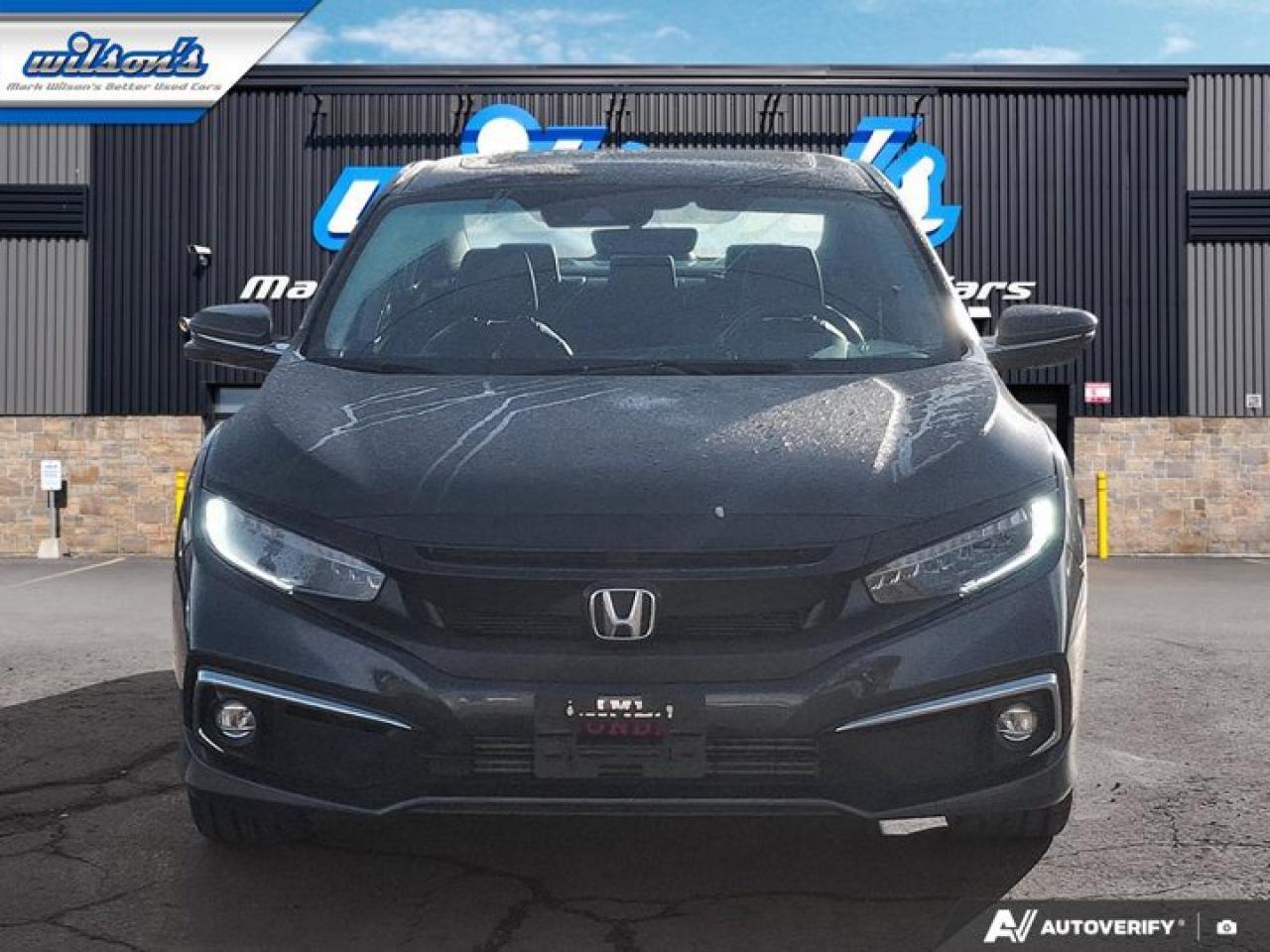 2019 Honda Civic Sedan Touring | Leather | Sunroof | Nav | Adaptive Cruise | Heated Seats | CarPlay + Android and More ! Photo