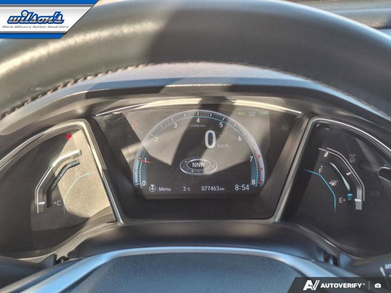 2019 Honda Civic Sedan Touring | Leather | Sunroof | Nav | Adaptive Cruise | Heated Seats | CarPlay + Android and More ! Photo