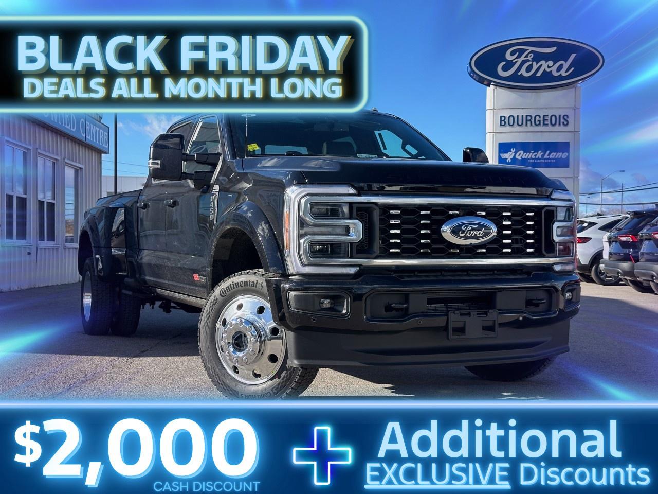 New 2026 Ford F-450 Super Duty DRW PLATINUM 4WD CREW CAB 8' BOX for sale in Midland, ON