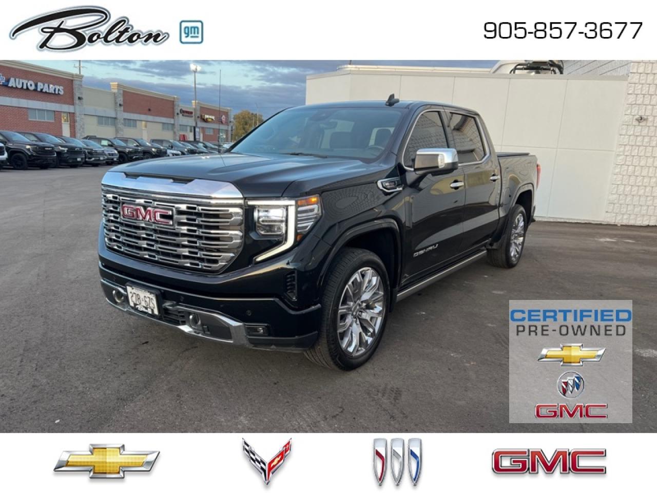 Used 2024 GMC Sierra 1500 Denali GM CERTIFIED PRE-OWNED PROGRAM - FINANCE @ 4.99% for sale in Bolton, ON