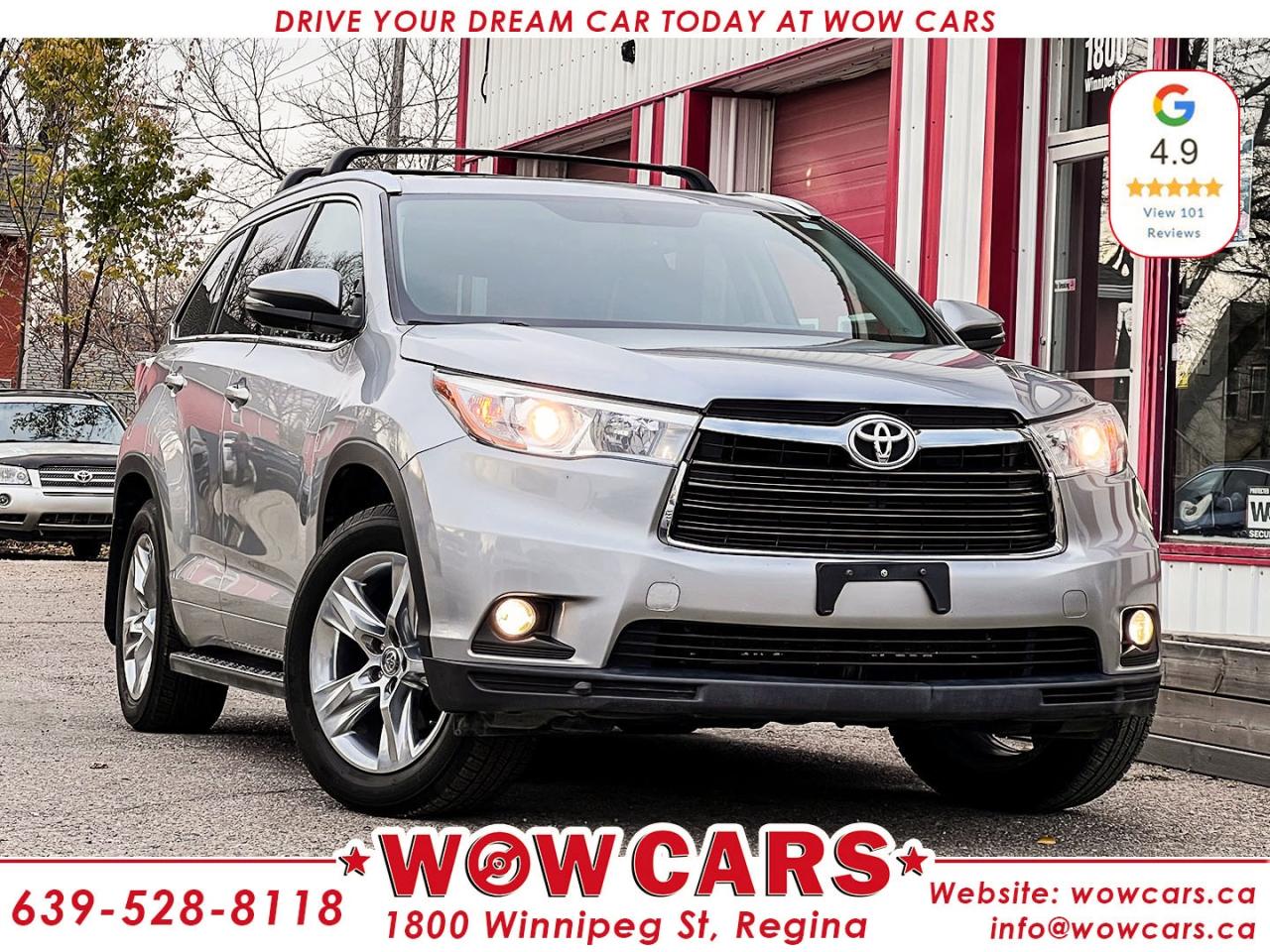 Used 2015 Toyota Highlander LIMITED for sale in Regina, SK