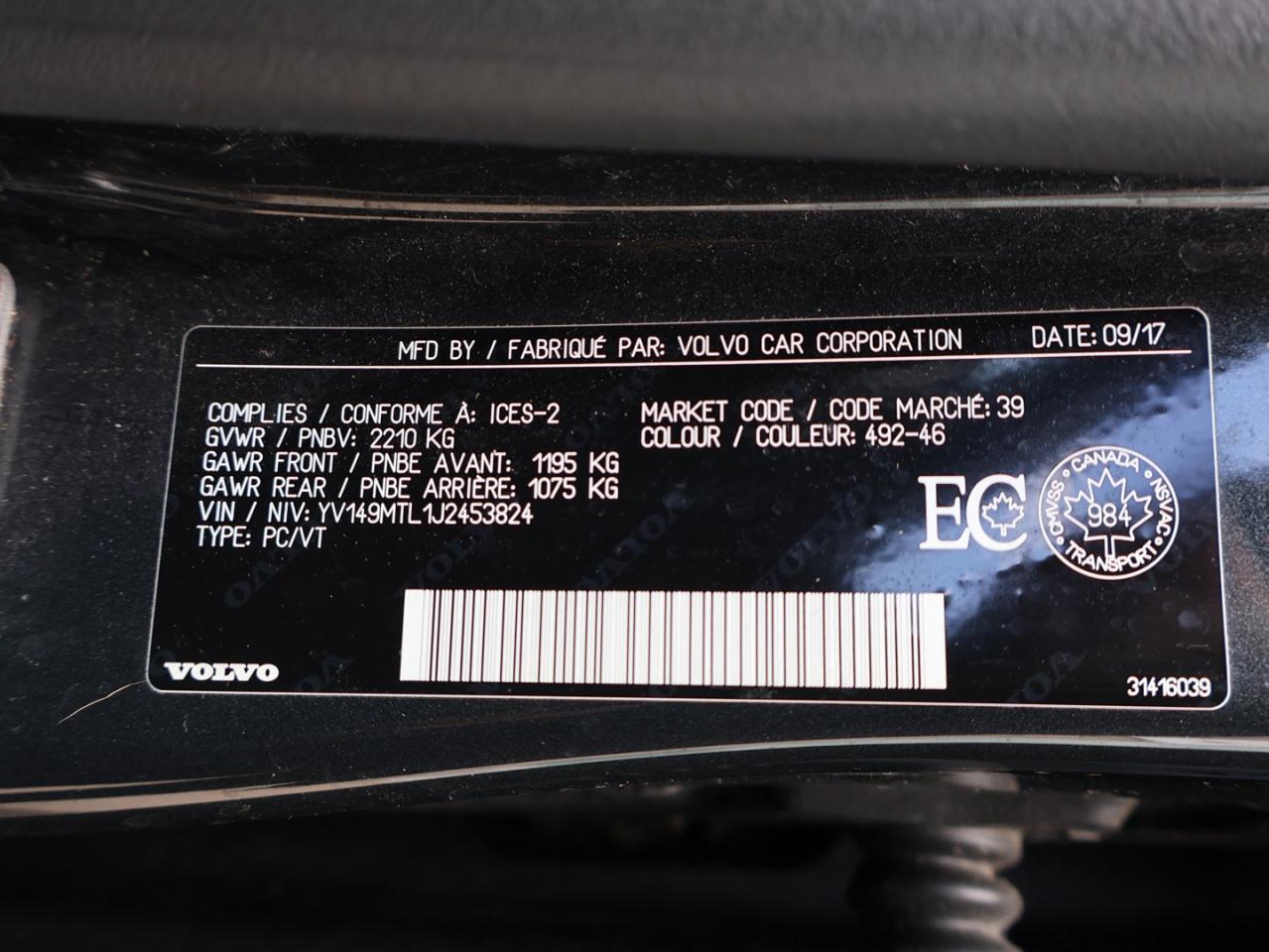 2018 Volvo S60 T6 DYNAMIC AWD *VOLVO MAINTAIN* CAMERA NAV BLUETOOTH LEATHER HEATED SEATS SUNROOF CRUISE ALLOYS - Photo #40