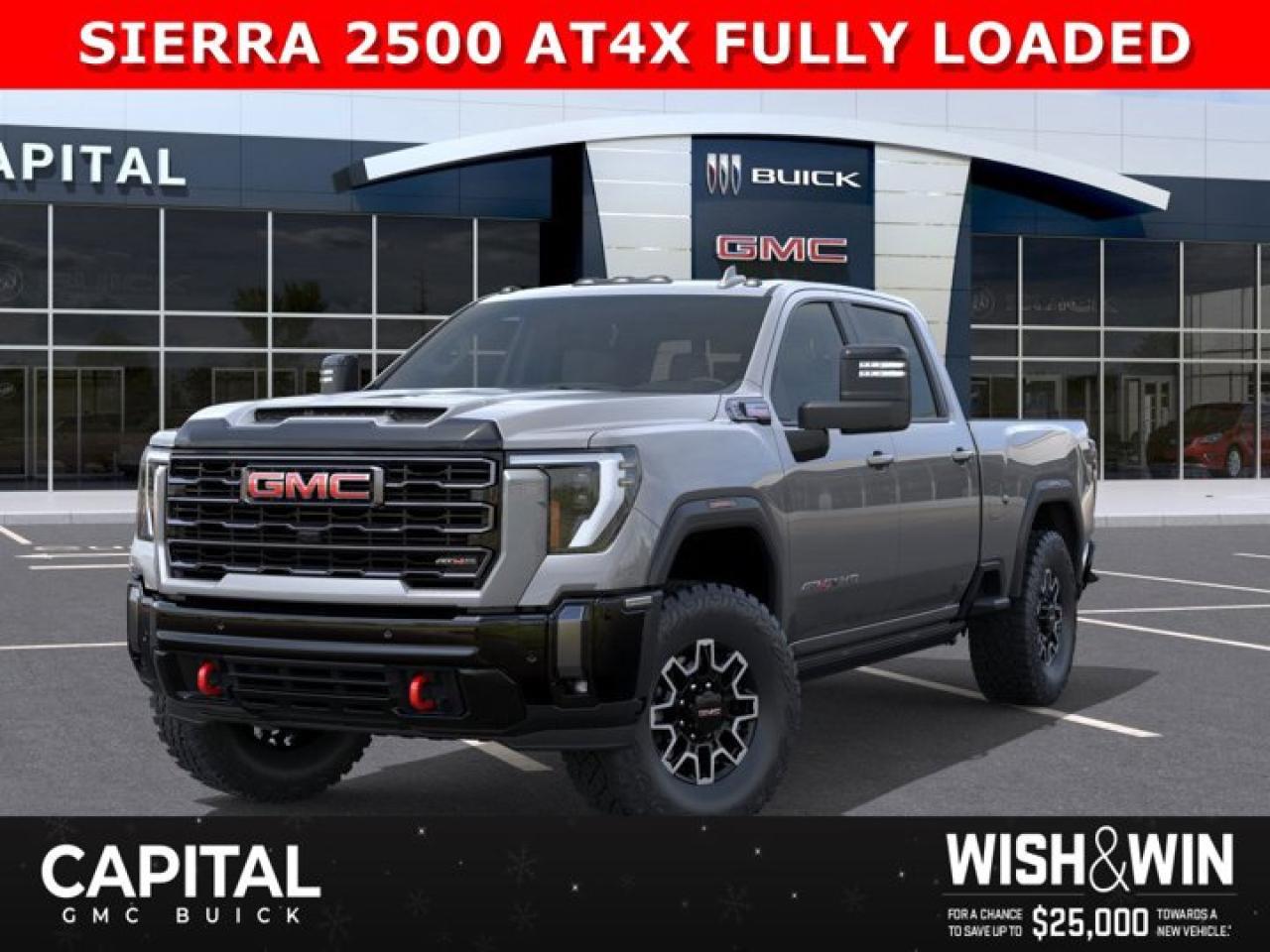 New 2026 GMC Sierra 2500 HD Crew Cab AT4X for sale in Edmonton, AB